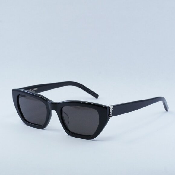 🕶️ New Saint Laurent SLM127/F 001 Sunglasses - Black Frame, Black Lenses - Picture 1 of 9